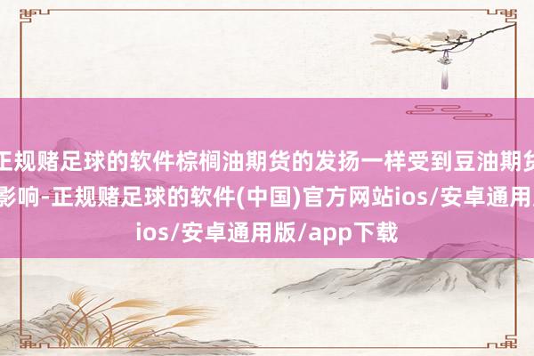 正规赌足球的软件棕榈油期货的发扬一样受到豆油期货价钱波动的影响-正规赌足球的软件(中国)官方网站ios/安卓通用版/app下载
