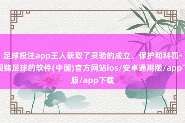 足球投注app王人获取了灵验的成立、保护和科罚-正规赌足球的软件(中国)官方网站ios/安卓通用版/app下载