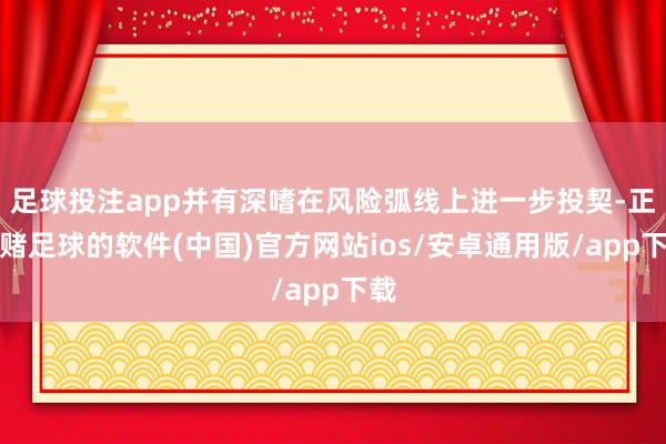 足球投注app并有深嗜在风险弧线上进一步投契-正规赌足球的软件(中国)官方网站ios/安卓通用版/app下载
