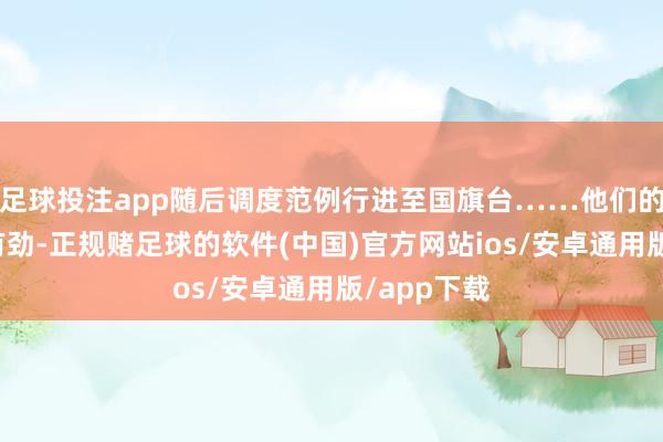 足球投注app随后调度范例行进至国旗台……他们的范例整都有劲-正规赌足球的软件(中国)官方网站ios/安卓通用版/app下载