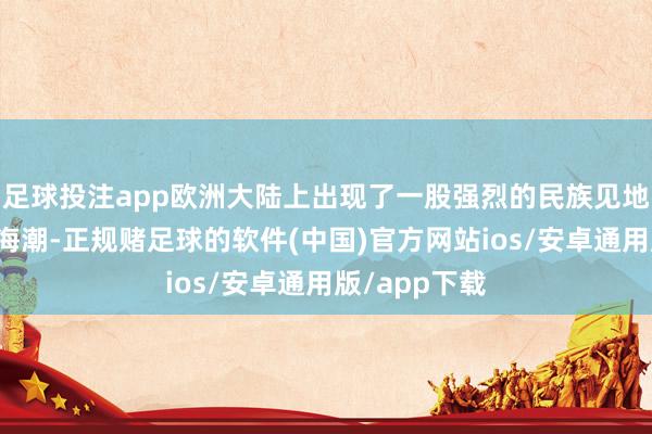 足球投注app欧洲大陆上出现了一股强烈的民族见地和极点见地海潮-正规赌足球的软件(中国)官方网站ios/安卓通用版/app下载
