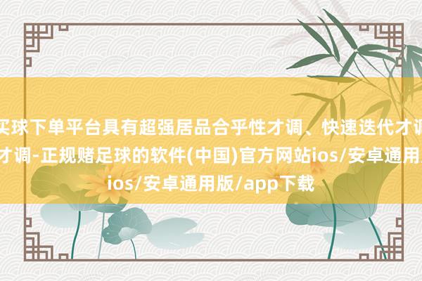 买球下单平台具有超强居品合乎性才调、快速迭代才调、品质进步才调-正规赌足球的软件(中国)官方网站ios/安卓通用版/app下载