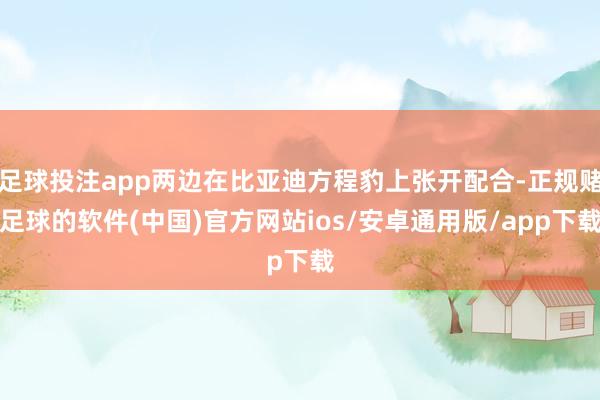 足球投注app两边在比亚迪方程豹上张开配合-正规赌足球的软件(中国)官方网站ios/安卓通用版/app下载
