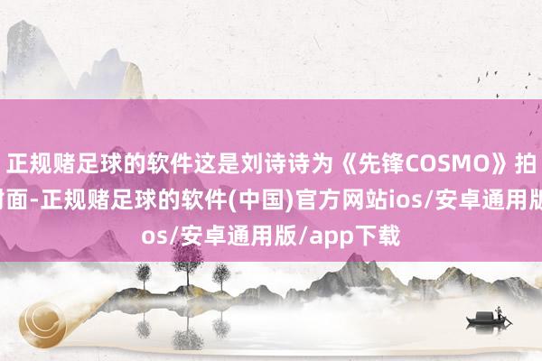 正规赌足球的软件这是刘诗诗为《先锋COSMO》拍摄的金九封面-正规赌足球的软件(中国)官方网站ios/安卓通用版/app下载