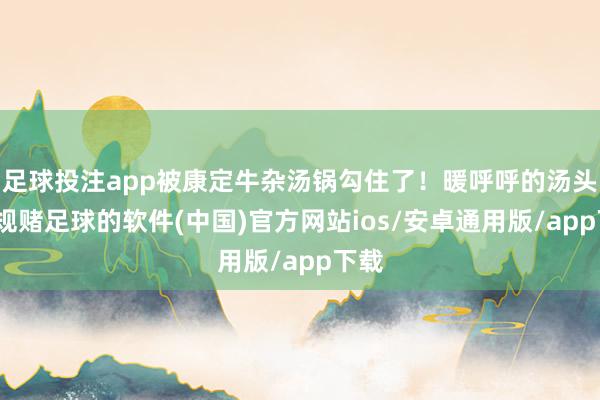 足球投注app被康定牛杂汤锅勾住了！暖呼呼的汤头-正规赌足球的软件(中国)官方网站ios/安卓通用版/app下载