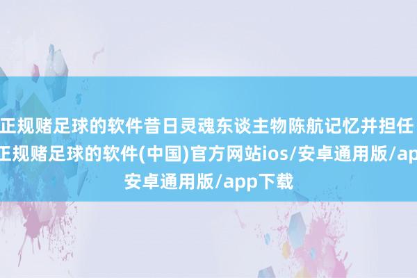 正规赌足球的软件昔日灵魂东谈主物陈航记忆并担任 CEO-正规赌足球的软件(中国)官方网站ios/安卓通用版/app下载