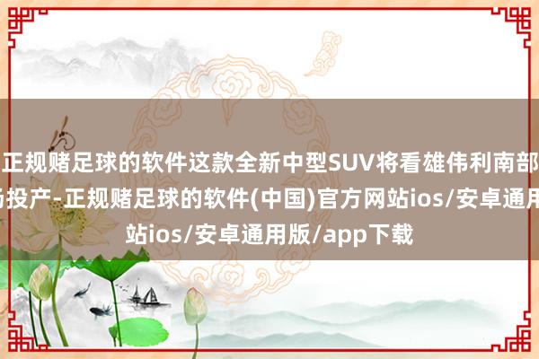 正规赌足球的软件这款全新中型SUV将看雄伟利南部的梅尔菲工场投产-正规赌足球的软件(中国)官方网站ios/安卓通用版/app下载