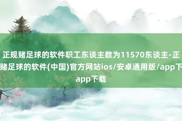正规赌足球的软件职工东谈主数为11570东谈主-正规赌足球的软件(中国)官方网站ios/安卓通用版/app下载