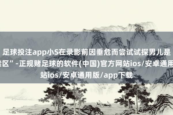 足球投注app小S在录影前因垂危而尝试试探男儿是否有“聊天禁区”-正规赌足球的软件(中国)官方网站ios/安卓通用版/app下载